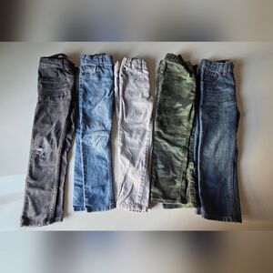 Bundle Of 5 Boys Pants-Size 5